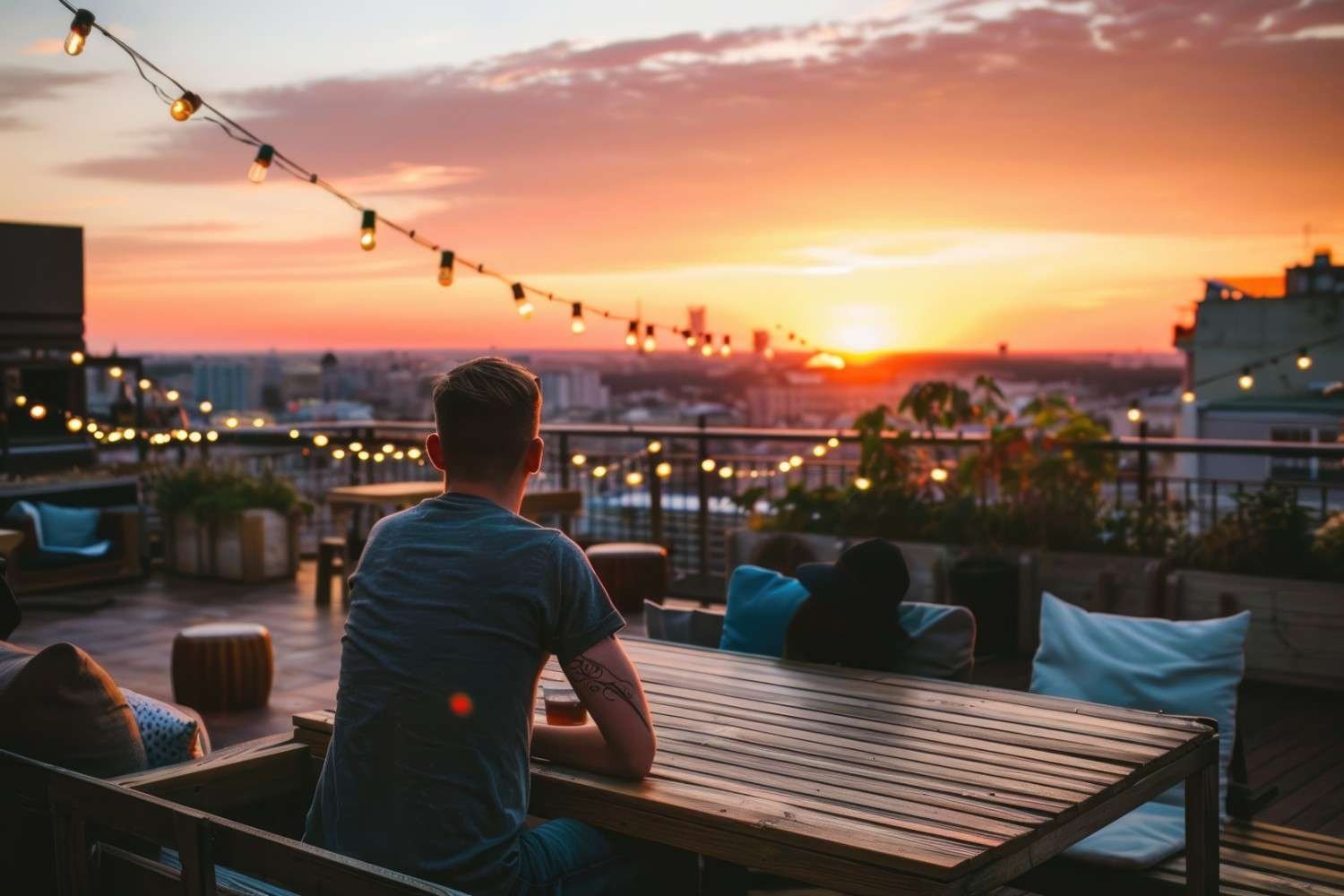Catch Sunset from a Rooftop Bar or El Mirador