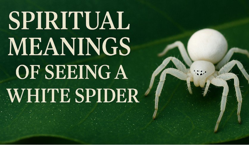 Spiritual Meanings of Seeing a White Spider: What It Really Symbolizes
