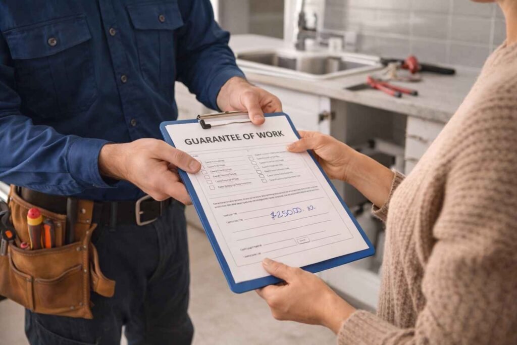 Assuring Quality and Guarantee of Work