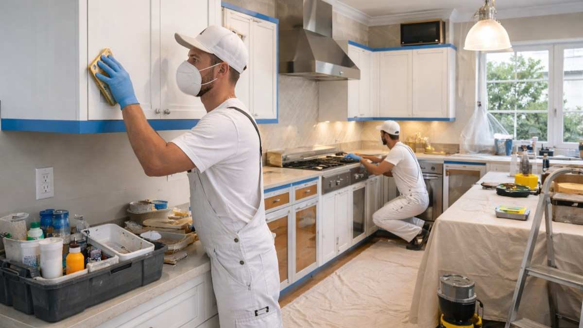 Transform Your Kitchen Space with Professional Painting Services
