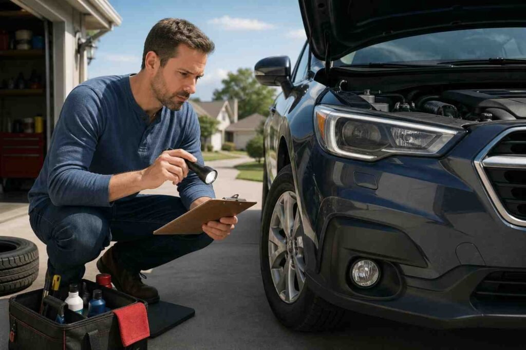 Pre-Drive Checklist: Essential Vehicle Checks