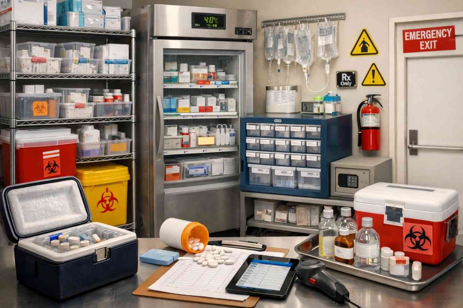 Essential Safety Practices for Medical Storage