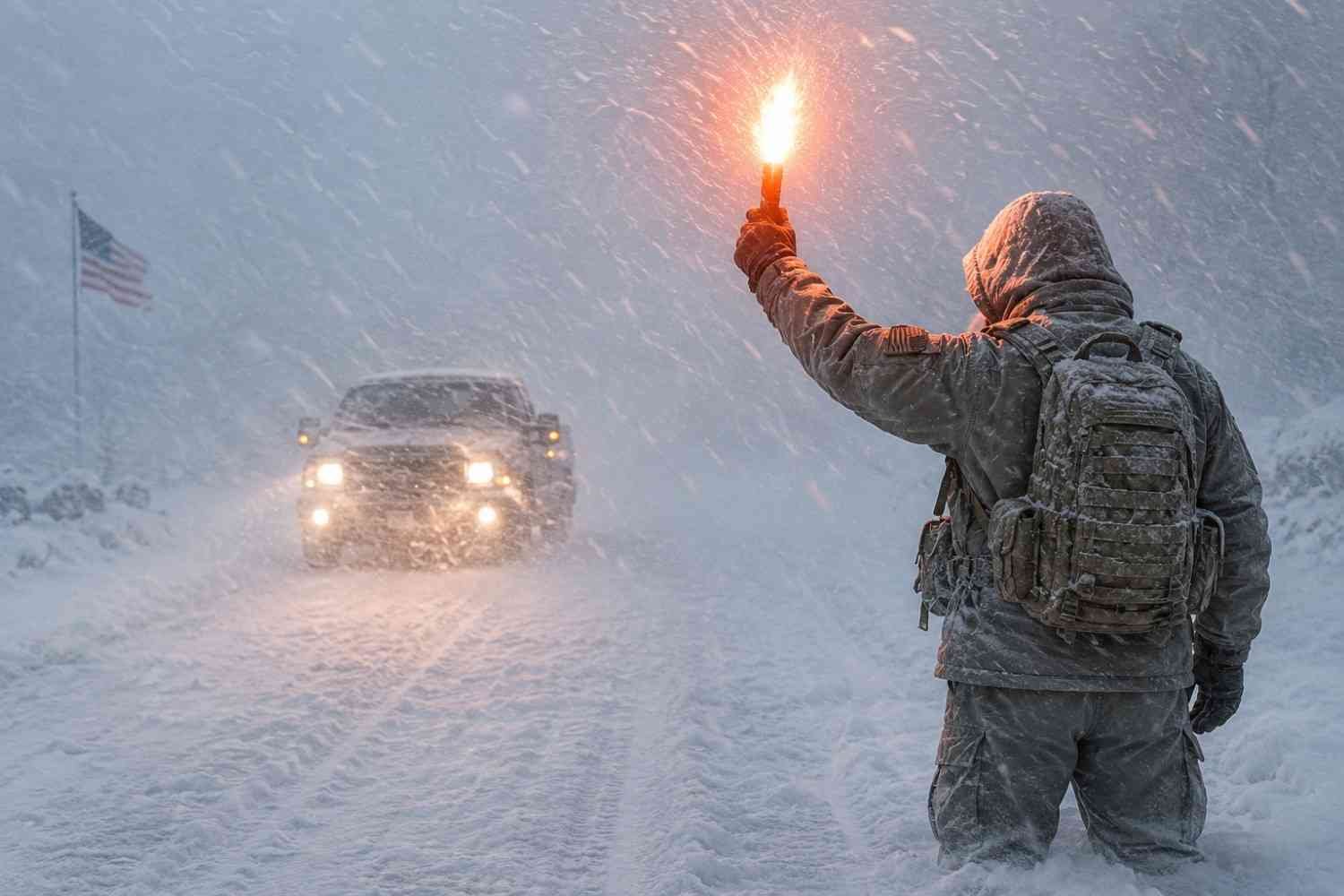 Operating in a Whiteout: How to Remain Visible in the Snow
