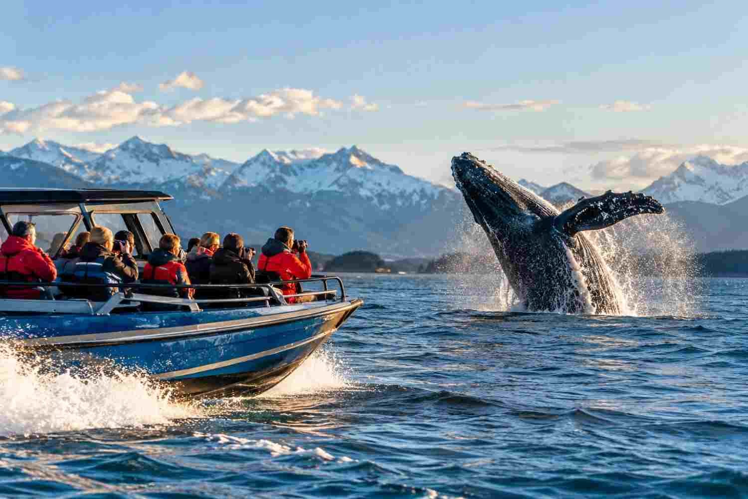 Experience the Thrill of the Thunder Jet Boat Whale Watching Combo
